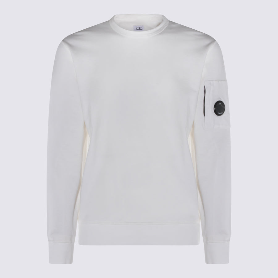 Cp Company 100% Cotton sweater in white
