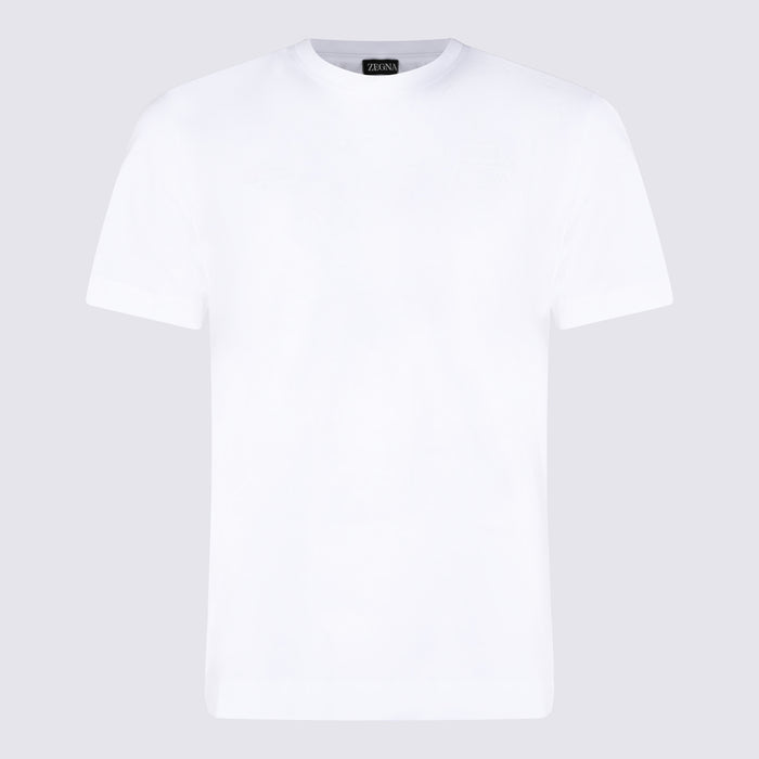 ZEGNA T-shirts and Polos White _co