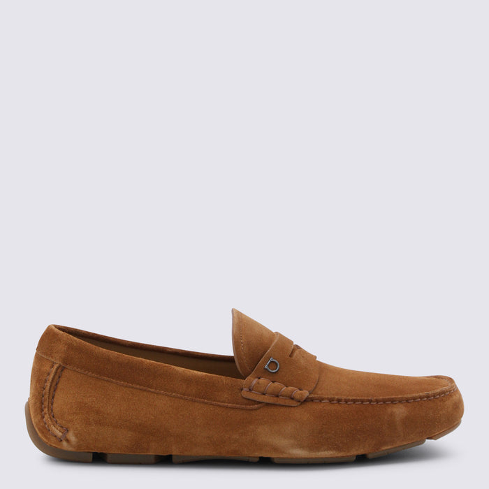 Ferragamo Flat shoes Tan _cover Le Sole Rubber