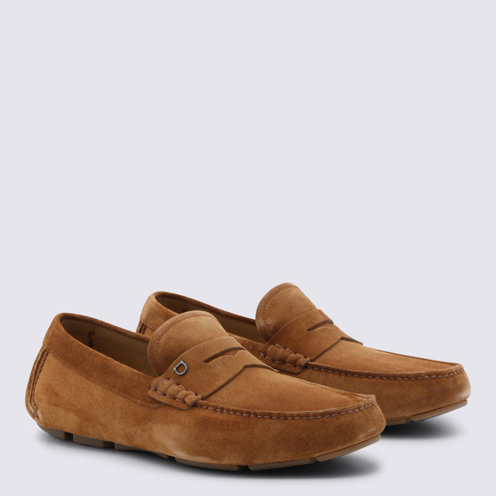 Ferragamo Flat shoes Tan _cover Le Sole Rubber
