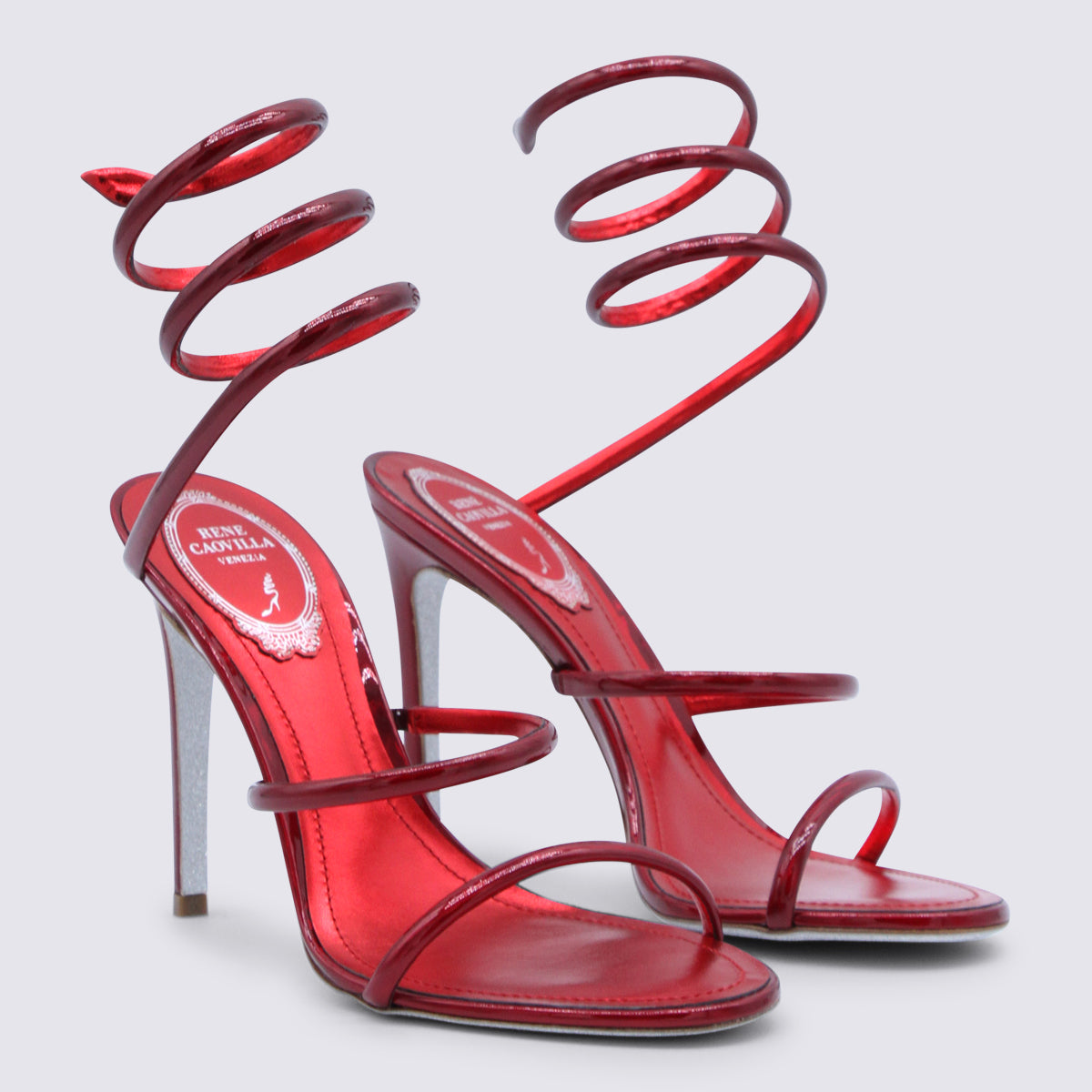 René Caovilla Sandals Red _cover Le Sole El