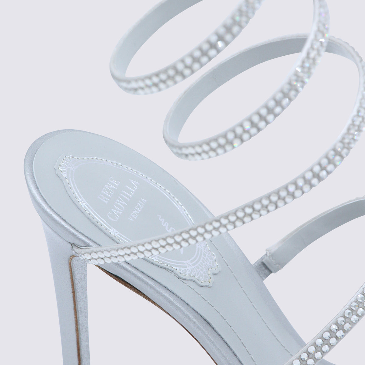 René Caovilla Sandals Silver _cover Le Sole El