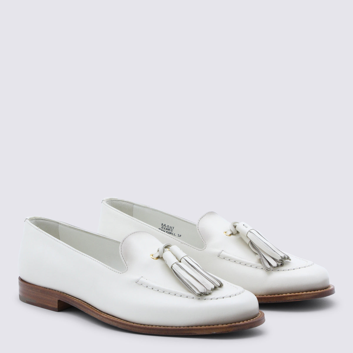 Churchs Flat shoes White _100 % Le