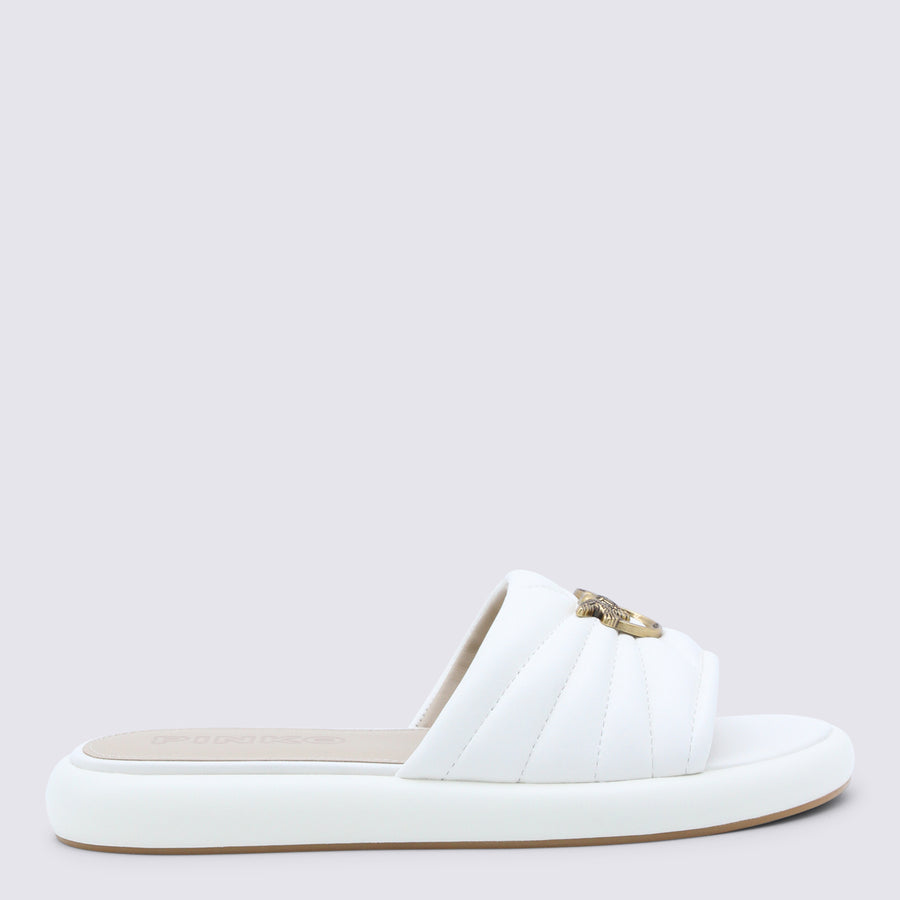 Pinko Cover 100% synthetic slide in white