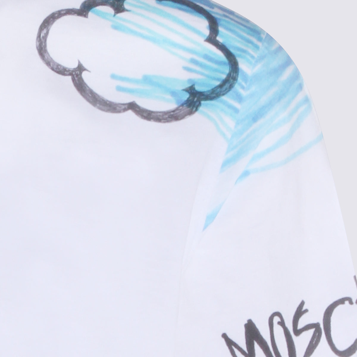 Moschino T-shirts and Polos White _100 % Co