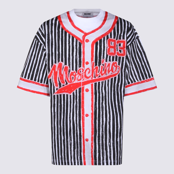 Moschino 100% Cotton t-shirt in black