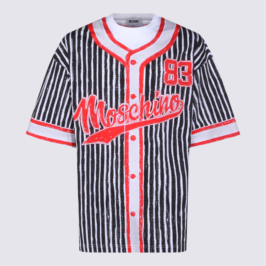 Moschino 100% Cotton t-shirt in black