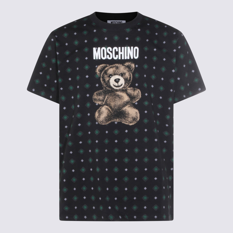 Moschino 100% Cotton t-shirt in black