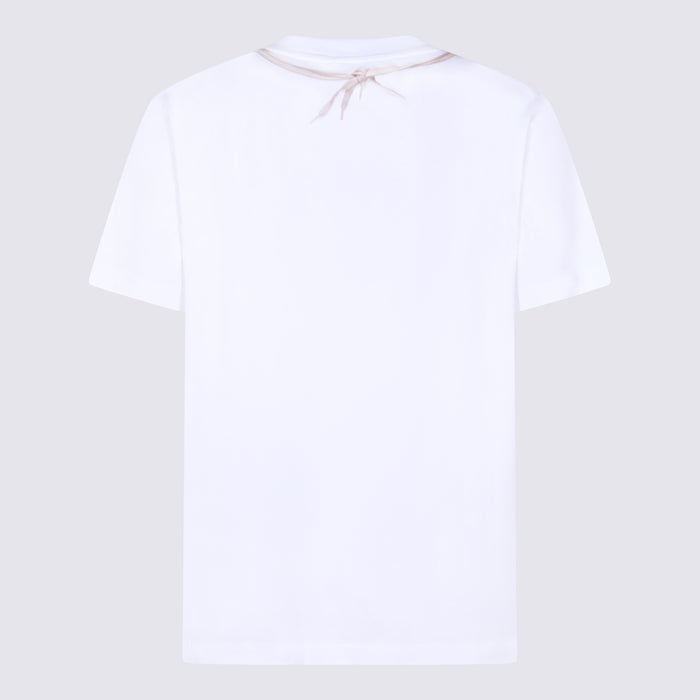 Moschino T-shirts and Polos White _100 % Co