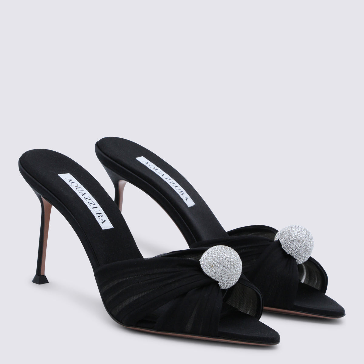 Aquazzura Sandals Black _cover Tex/le Sole Le