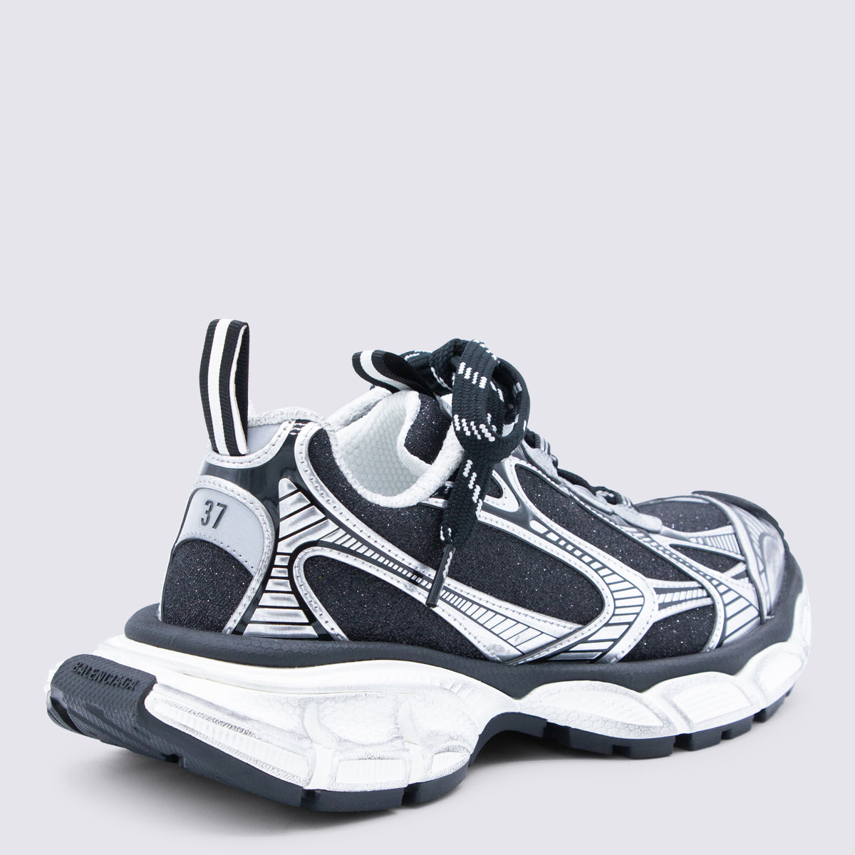 Balenciaga Sneakers Black Pu Po