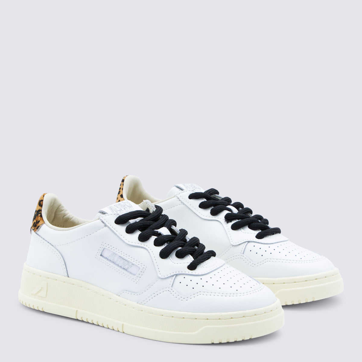 AUTRY Sneakers Lea/polace Wht/leop _cover Le Sole El