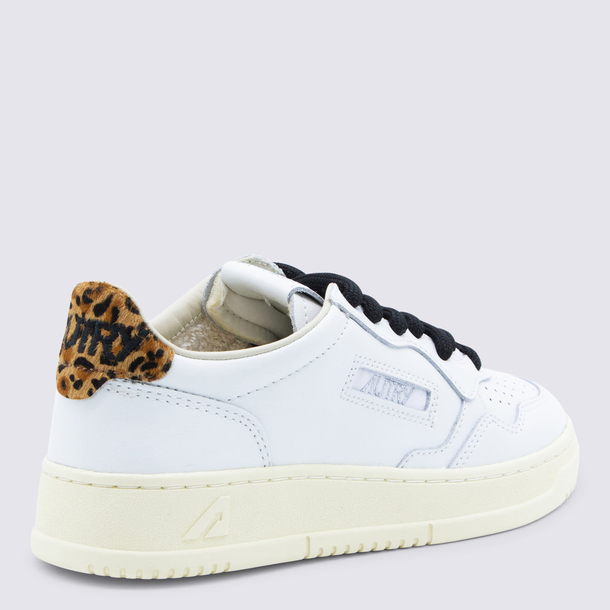 AUTRY Sneakers Lea/polace Wht/leop _cover Le Sole El
