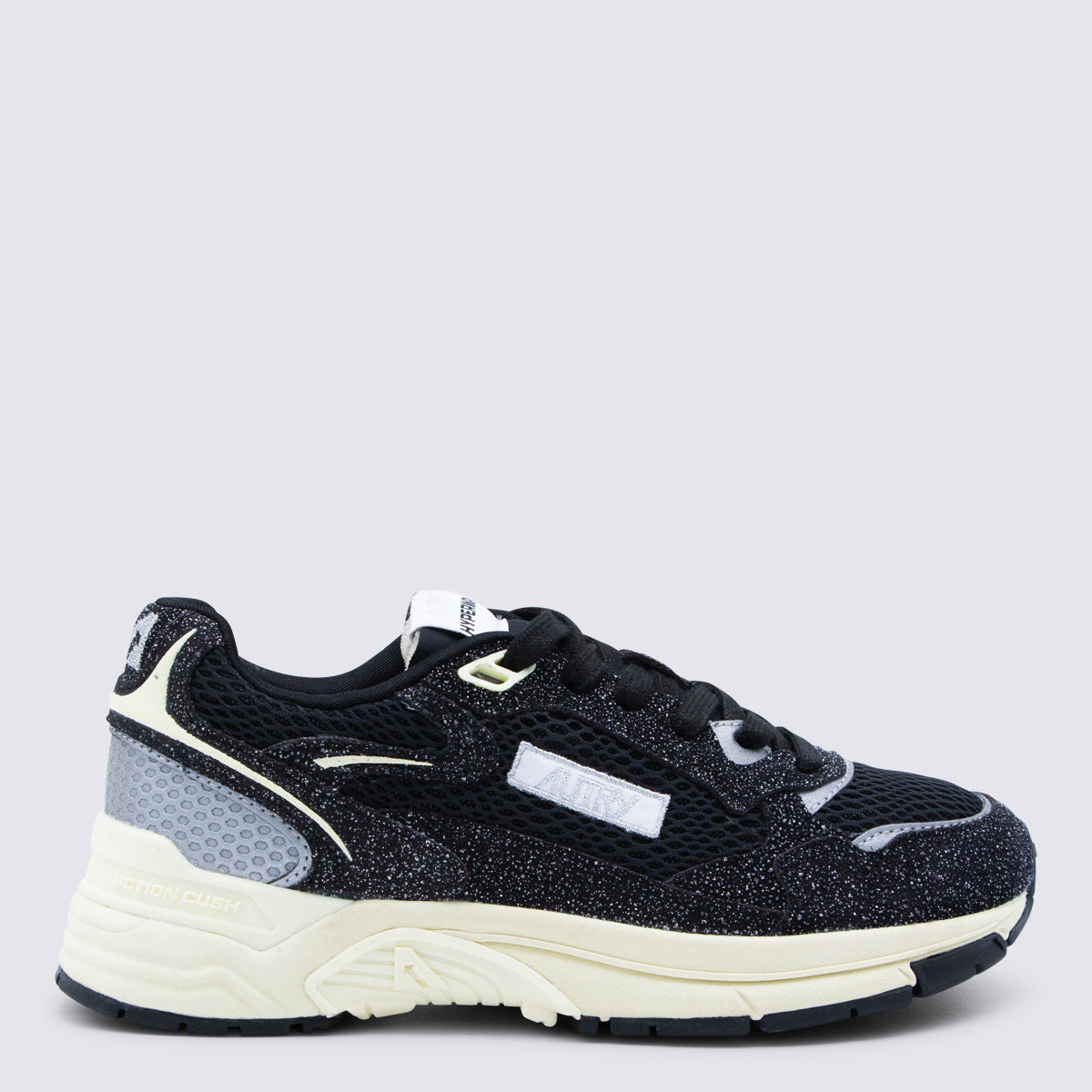 AUTRY Sneakers Mesh/sueglit Black/silv _cover El Tex Sole