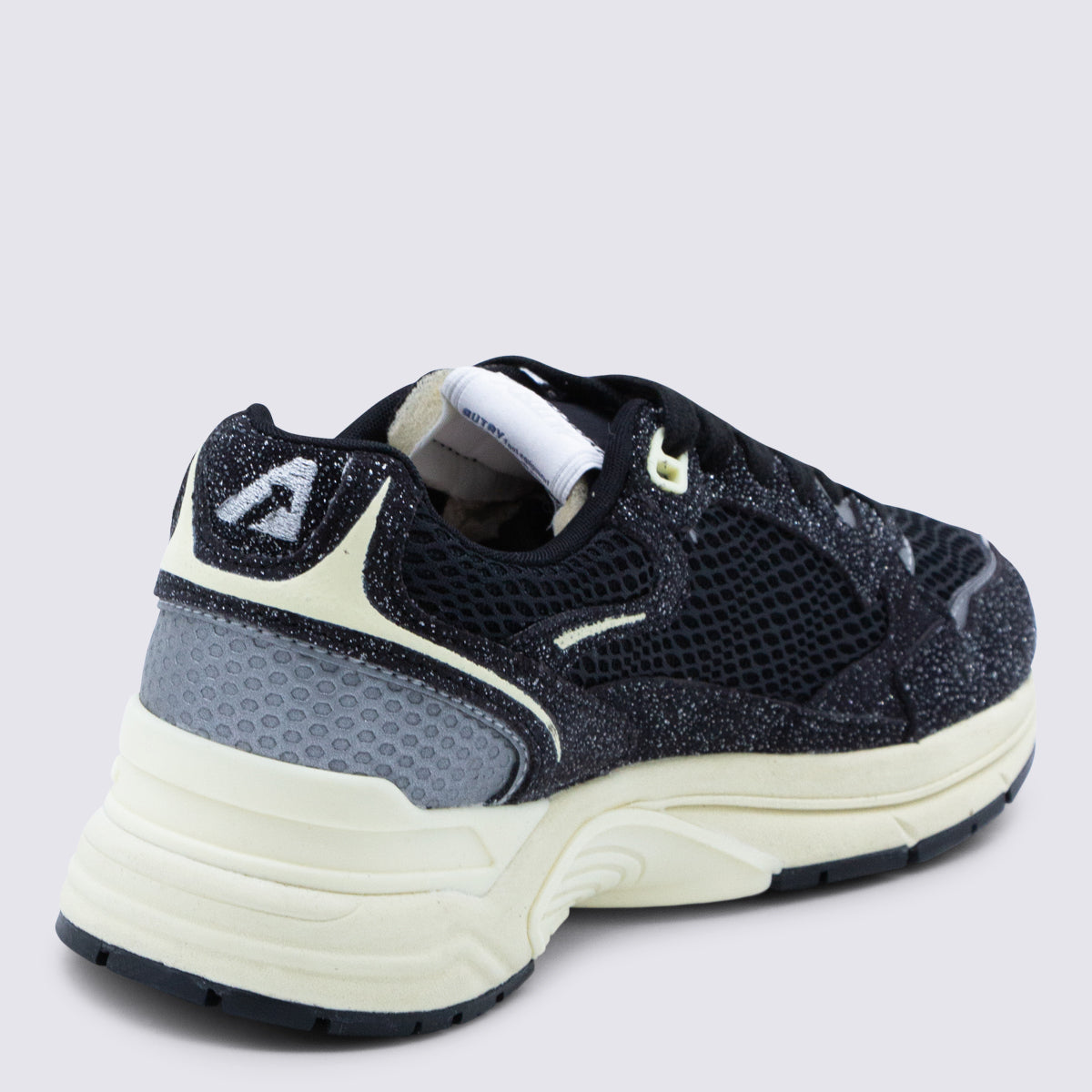 AUTRY Sneakers Mesh/sueglit Black/silv _cover El Tex Sole