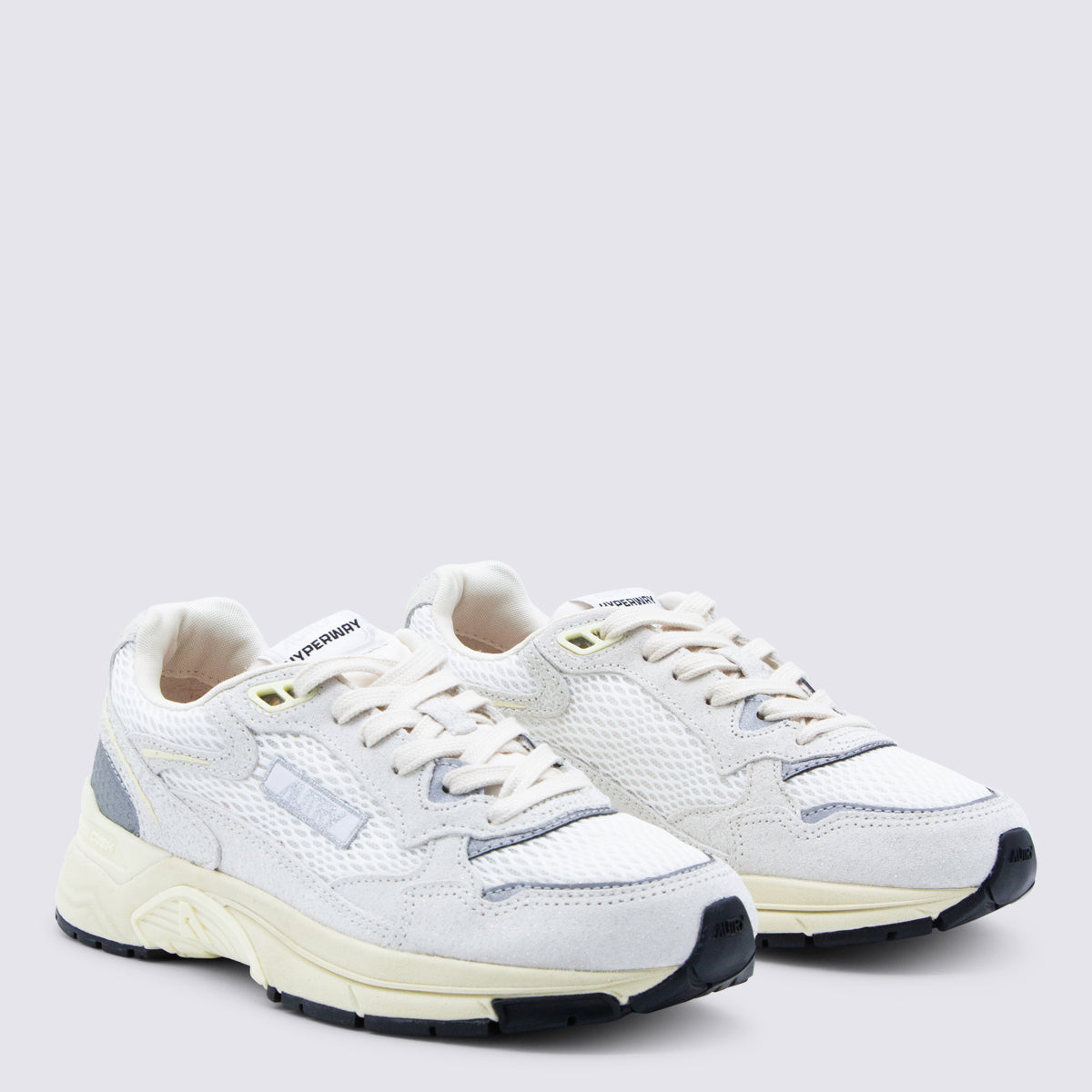 AUTRY Sneakers Mesh/sueglit Wht/silv _cover El Tex Sole