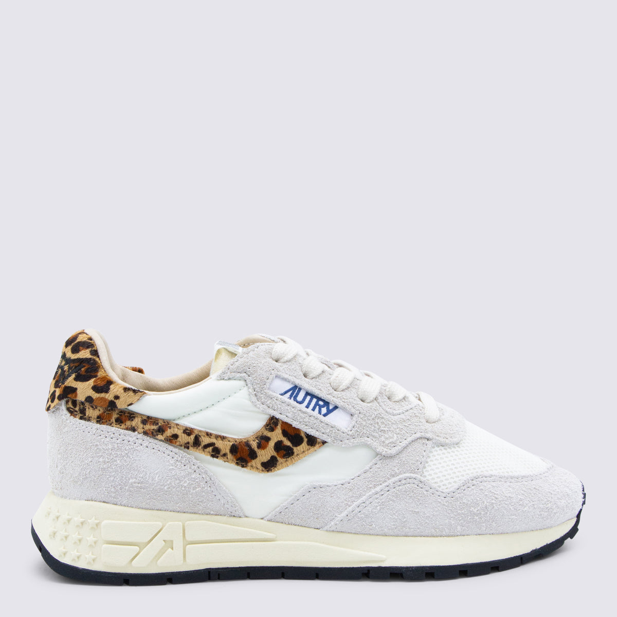 AUTRY Sneakers Suenil/pony Wht/leo _cover Tex Le Sole El