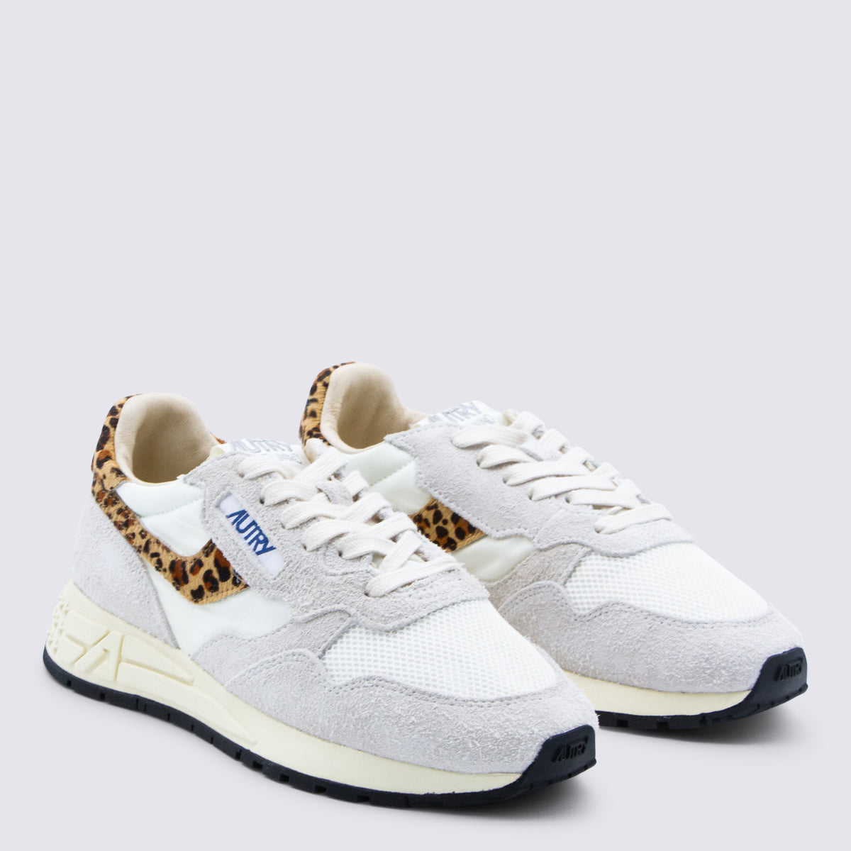 AUTRY Sneakers Suenil/pony Wht/leo _cover Tex Le Sole El