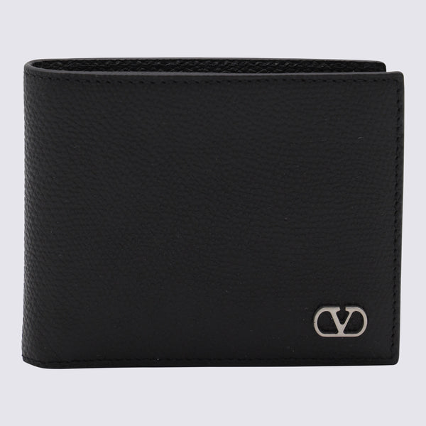 Valentino Garavani Leather wallet in black