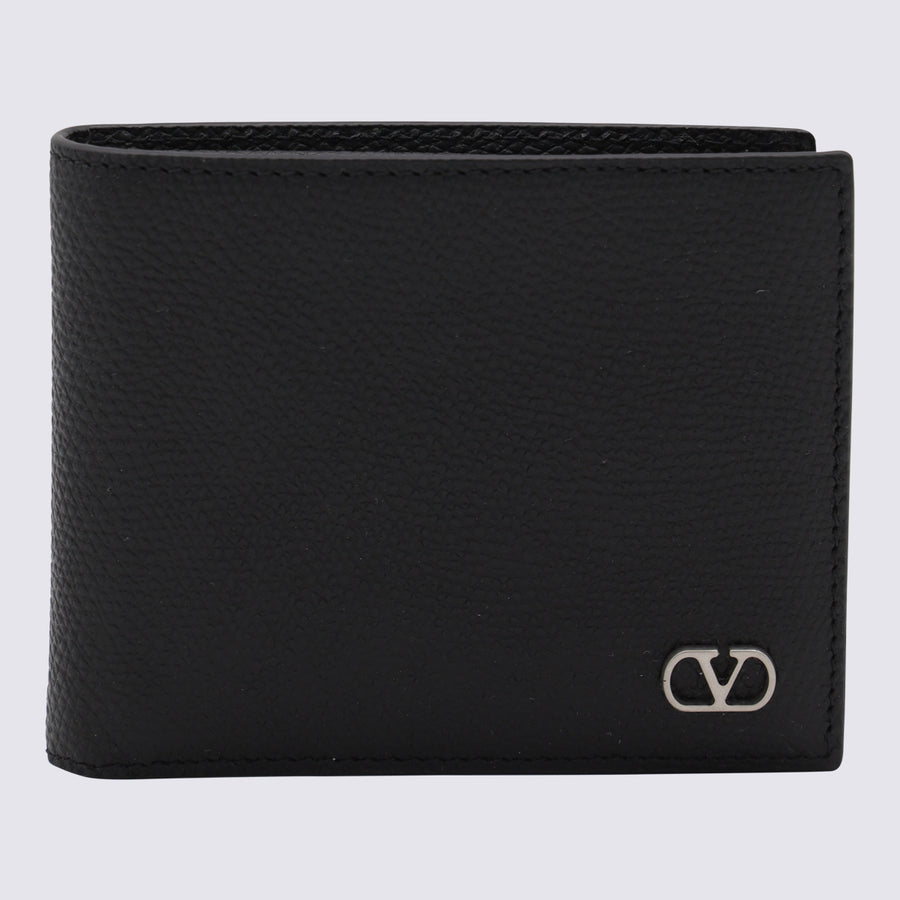 Valentino Garavani Leather wallet in black