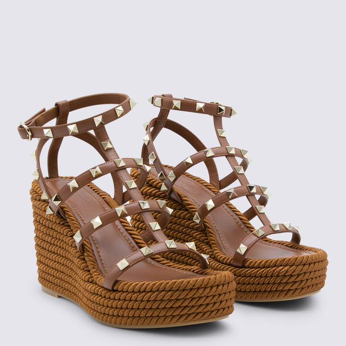 Valentino Garavani Flat shoes Tobacco _cover Le Sole El