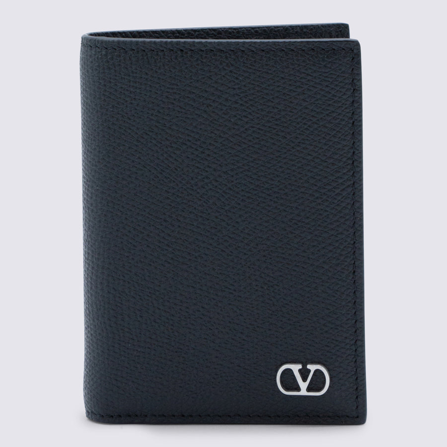 Valentino Garavani Leather wallet in black