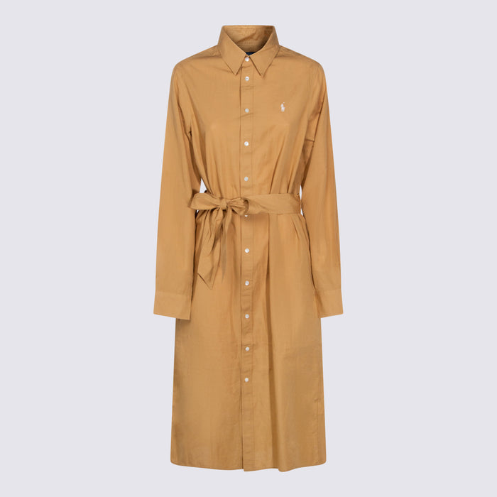 Polo Ralph Lauren Dresses Brown Co Linen