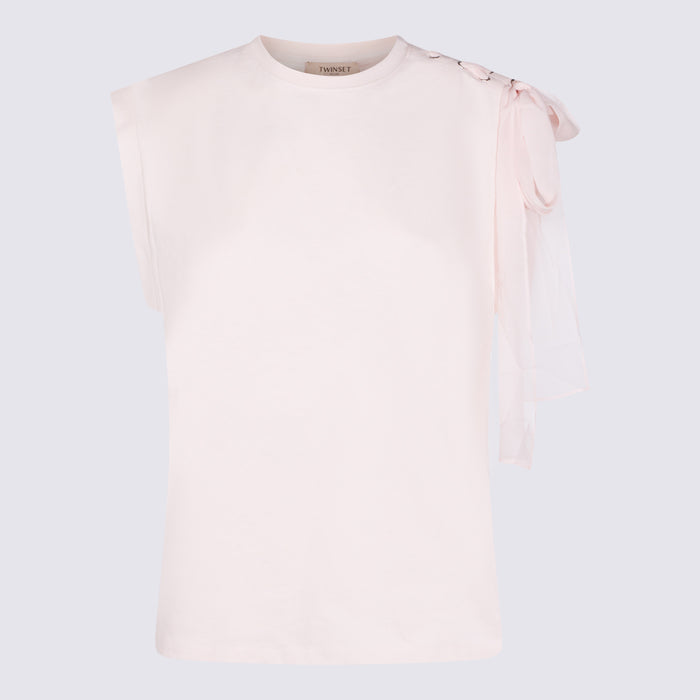 Twin-set T-shirts and Polos Sabbia Rosa