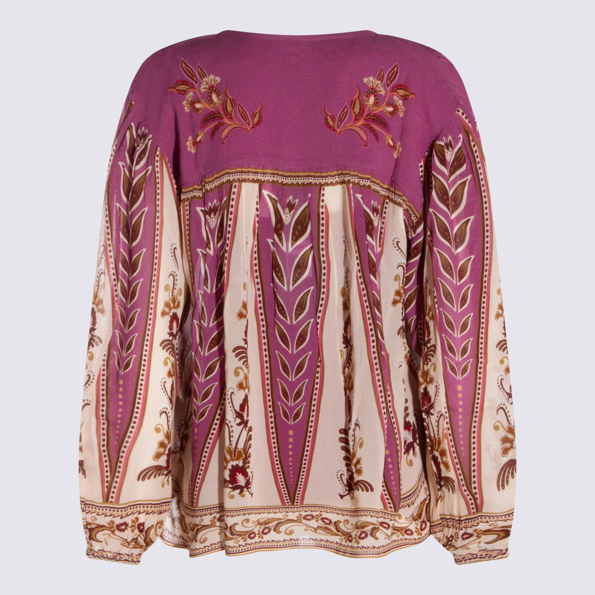 Farm Rio Top Delicate Ainika Sand _ Viscose