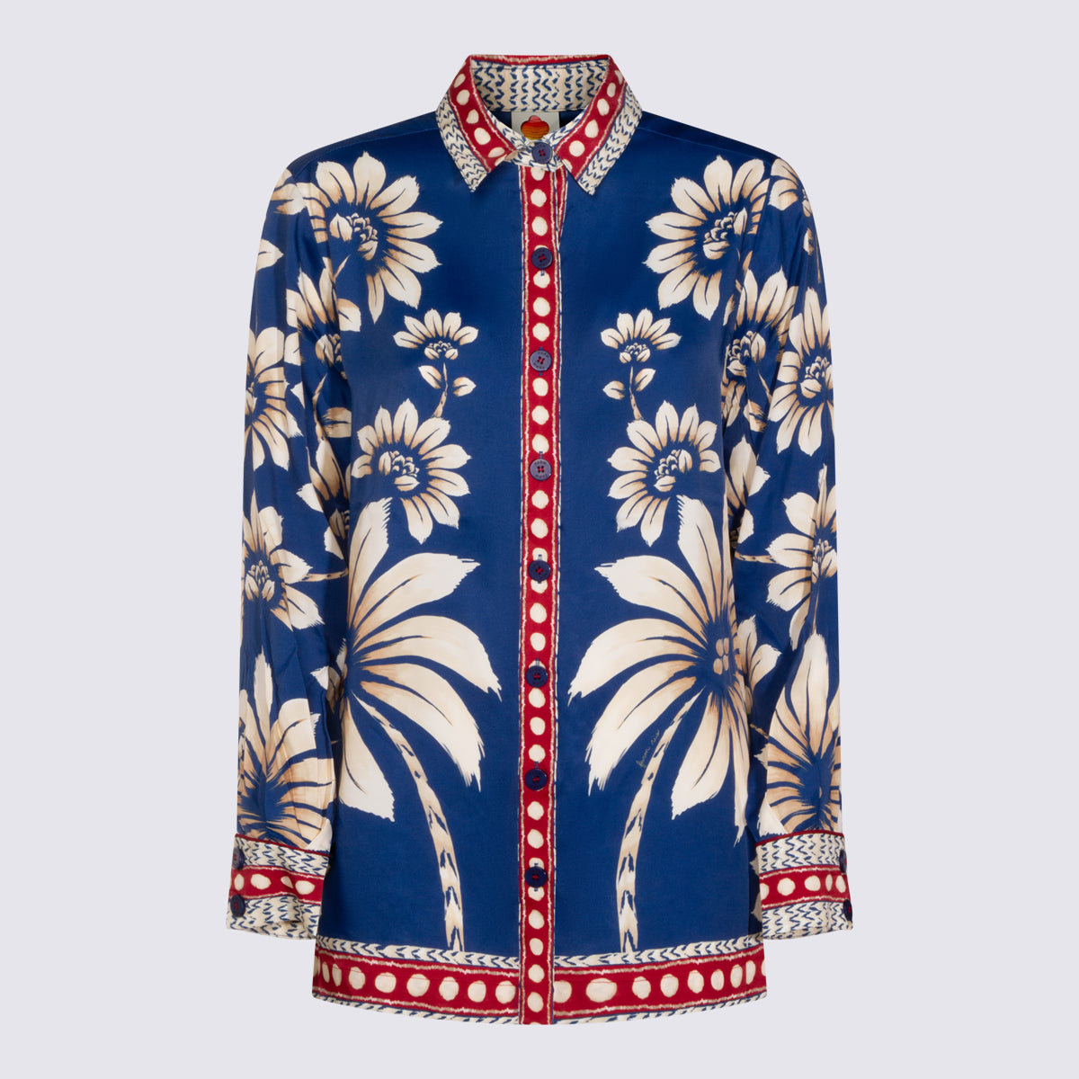 FARM RIO Shirts Luna Blue _vi