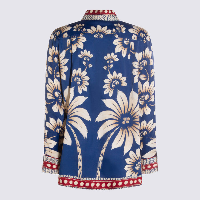 FARM RIO Shirts Luna Blue _vi