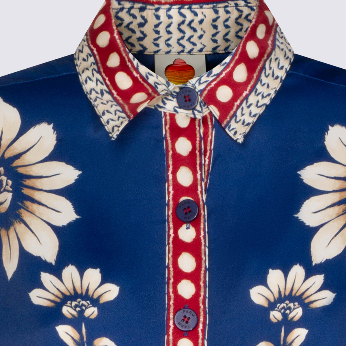FARM RIO Shirts Luna Blue _vi