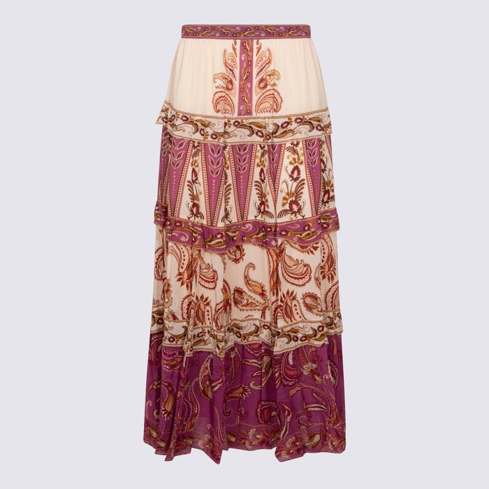 FARM RIO Skirts Delicate Ainika Sand _ Viscose