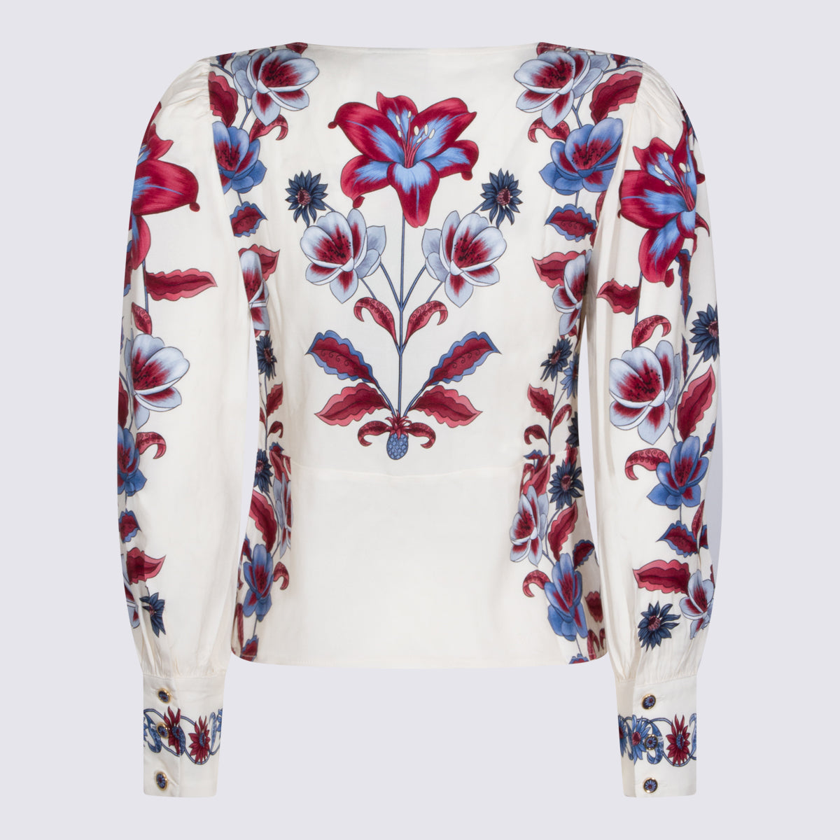 FARM RIO Top Malu Winter White _ Viscose