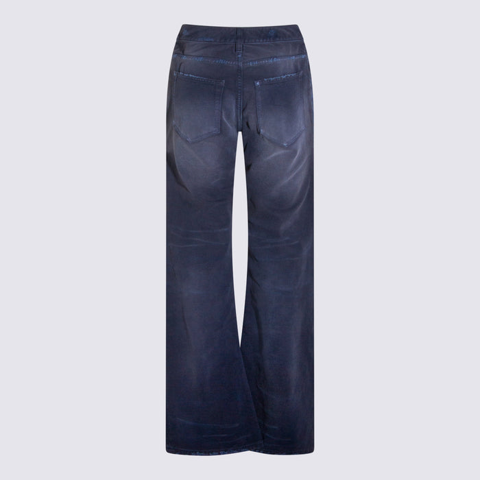 Balenciaga Jeans Dirty Dark Blue _100 % Co