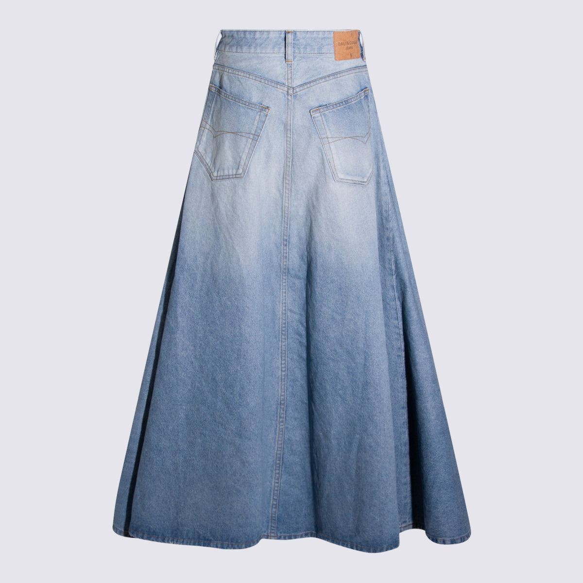 Balenciaga Skirts Dirty Light Blue _100 % Co