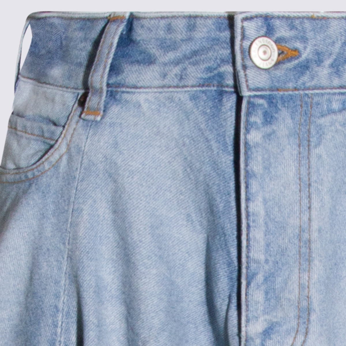 Balenciaga Skirts Dirty Light Blue _100 % Co