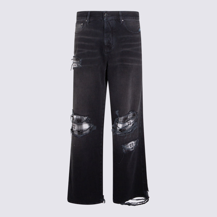 Amiri Jeans Steel Black _100 % Co