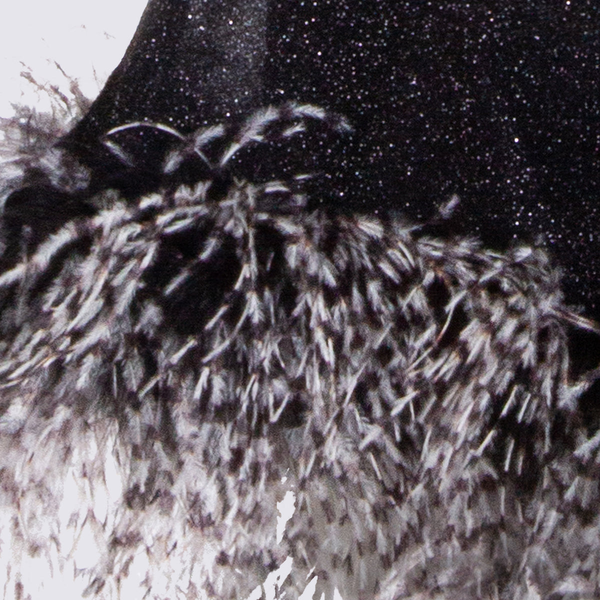 OSEREE Dresses Black Pa Metallic
