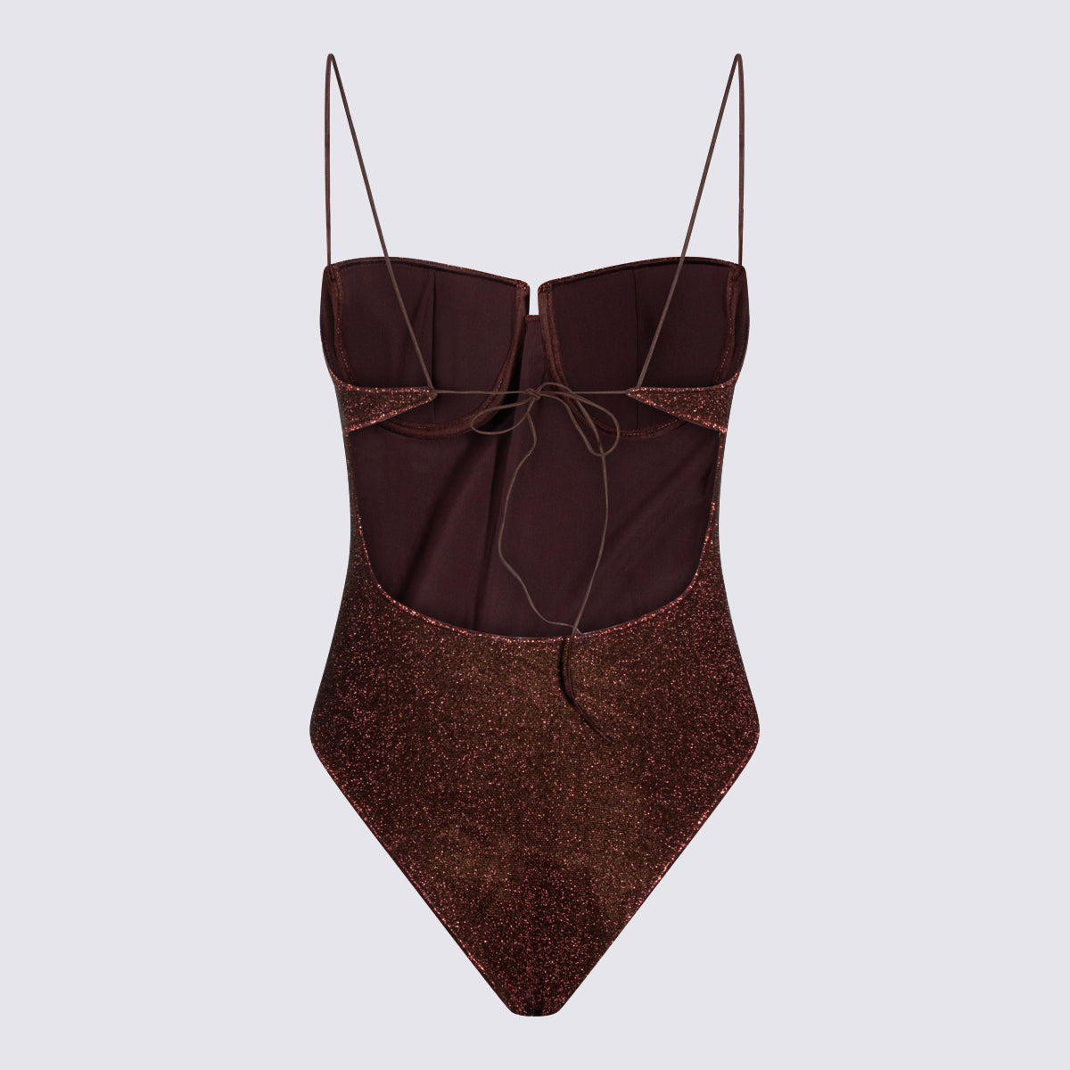 Oseree Sea Clothing Brown Pa Metallic