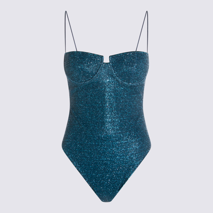 OSEREE Sea clothing Peacock Pa Metallic
