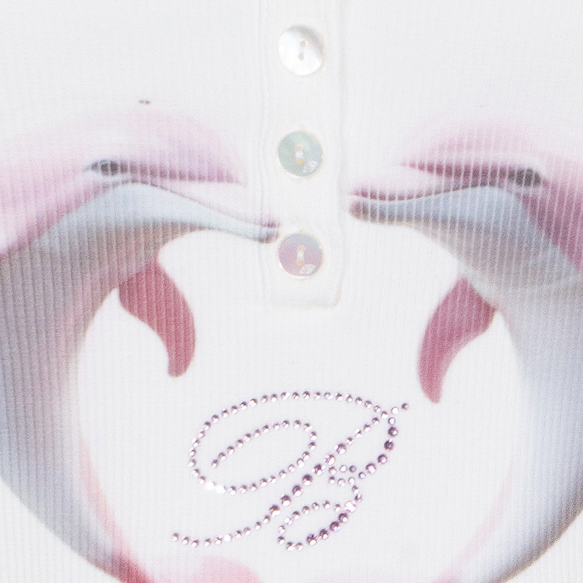 Blumarine Top Natural White _100 % Co