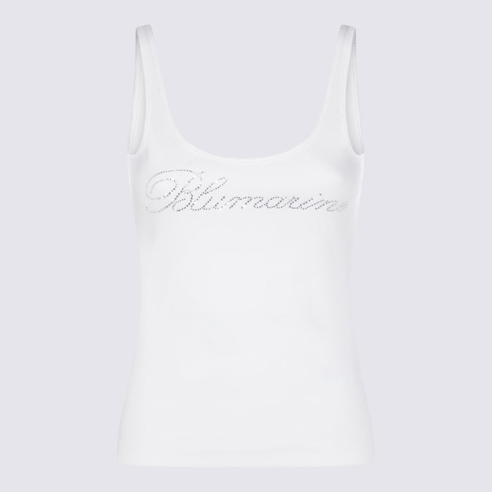 Blumarine Top Natural White _co