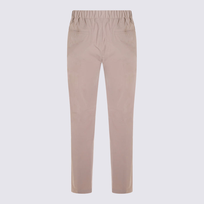 Herno Trousers Dove Grey Pa Ea