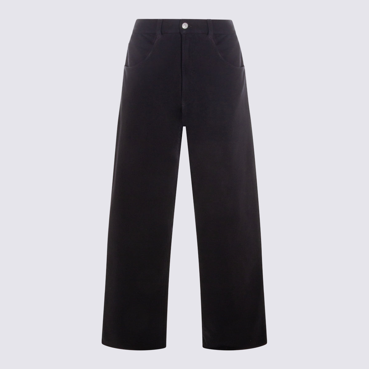 Mm6 Maison Margiela Jeans Black _100 % Co