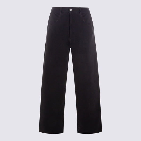 MM6 Maison Margiela 100% Cotton jeans in black
