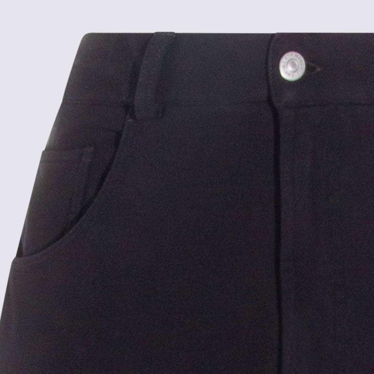 Mm6 Maison Margiela Jeans Black _100 % Co