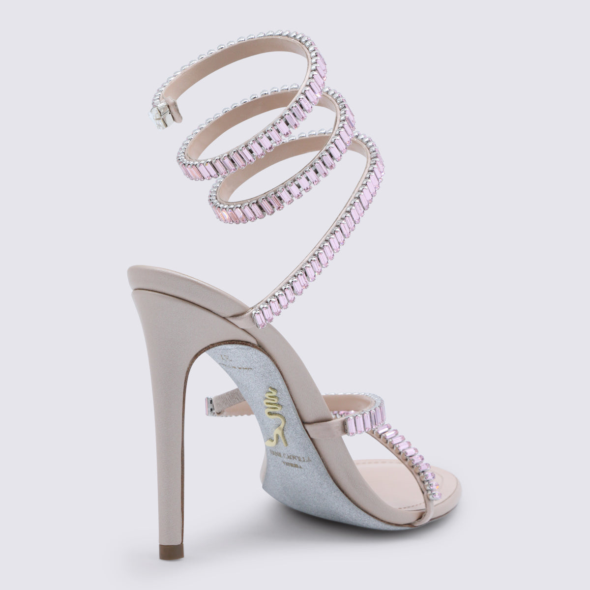 René Caovilla Sandals Nude _cover Le Sole El