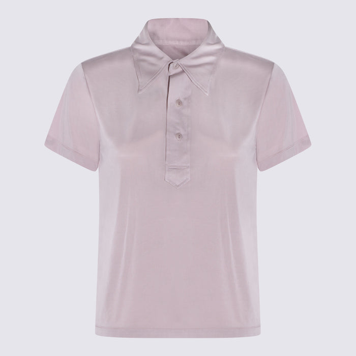 Maison Margiela T-shirts and Polos Light Mauve Cu Ea