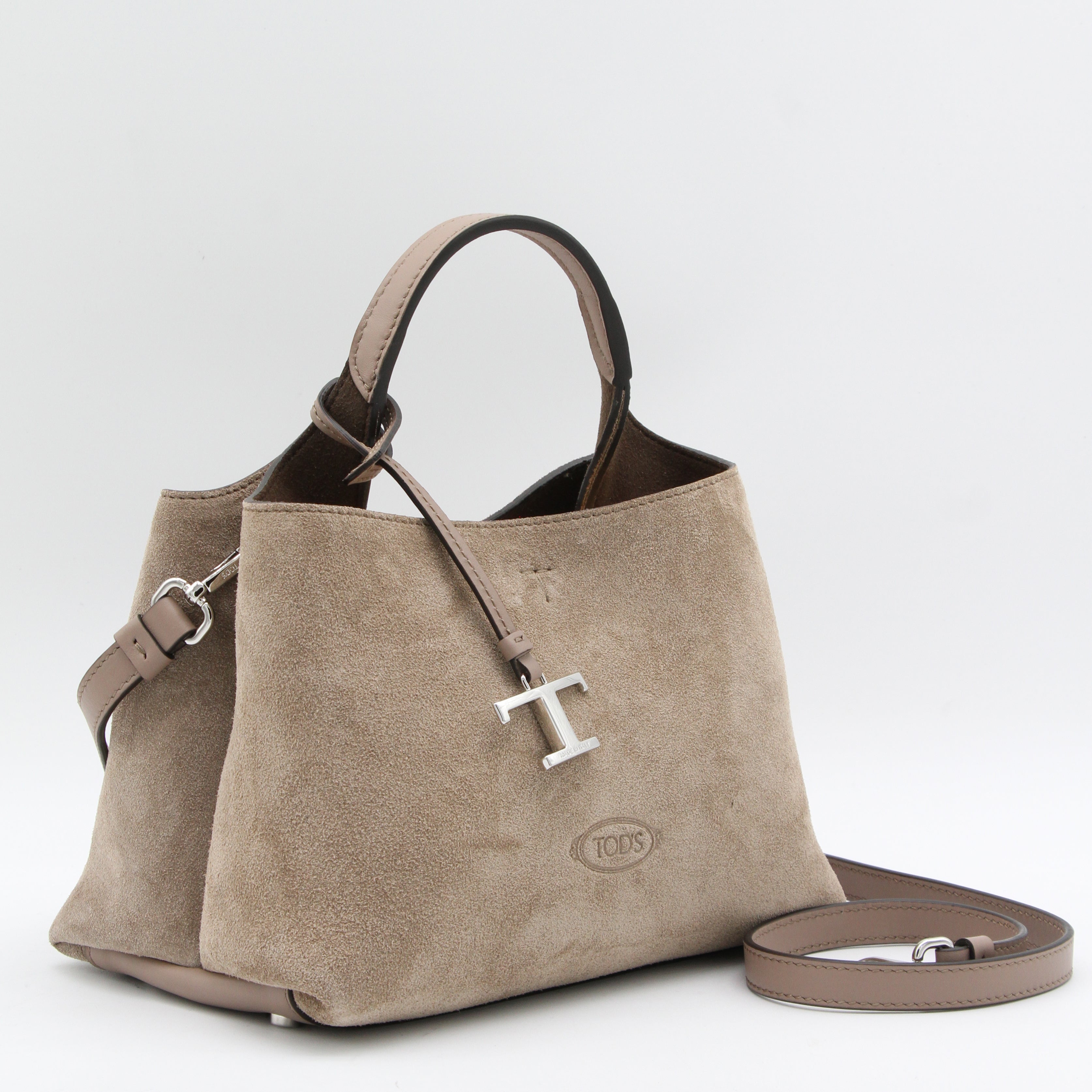 Tods Bags Mocha/creta _100 % Le
